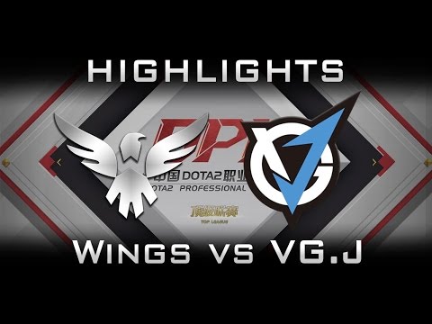 Wings vs VG J DPL 2017 Dota 2 Highlights