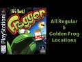 All Regular Golden Frog Locations Frogger PlayStation 1 PS1