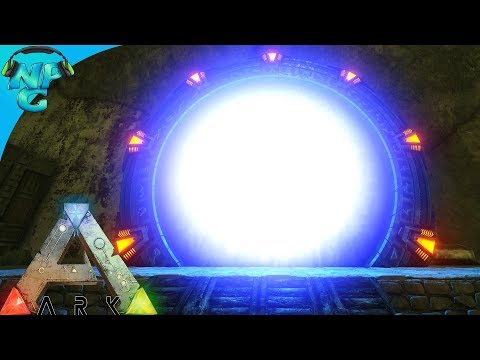 ARK Valguero Adventures - Building STARGATES to Traverse the ARK!