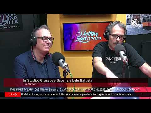 Giuseppe Sabella & Lele Battista (La Sintesi) - Radio Lombardia