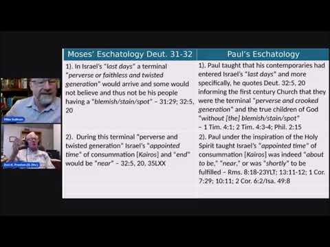 Deuteronomy 31-32 The Song of Moses & Paul