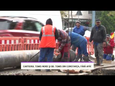 Cartierul Tomis Nord și  Bd. Tomis din Constanța, fără apă! - LITORAL TV