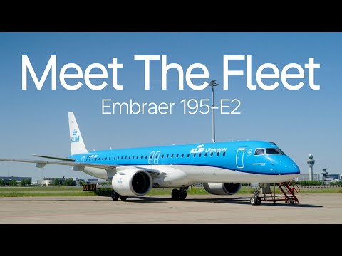 📽️ Meet the Fleet | KLM Cityhopper’s Embraer 195-E2 ✈️
