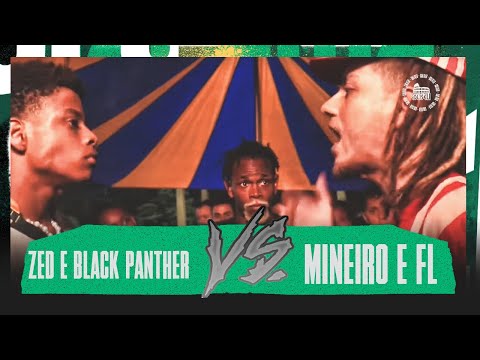 ZED E BLACK PANTHER (SP) X MINEIRO E FL - BATALHA DO COLISEU - EDIÇÃO 122
