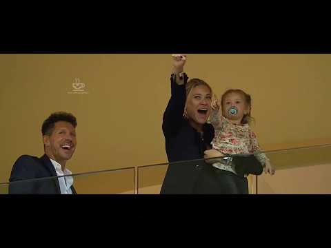 Giovanni Simeone Salutes His Father, Diego, In Beautiful Scenes