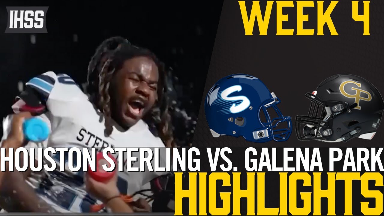 Thrilling Finish: Sterling vs. Galena Park Overtime Win!