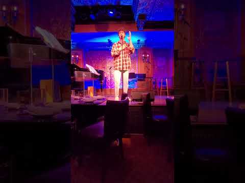 Antonio Cipriano singing "She Used to be Mine" from Waitress at the Pronoun Showdown