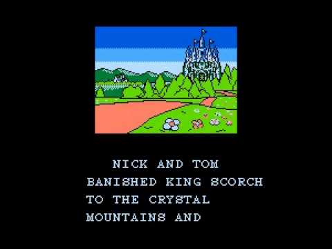 Счастливая концовка игры Snow Bros на Денди (NES)