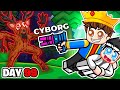 We Tried SPEEDRUN As CYBORG In 99 Nights In The Forest Roblox