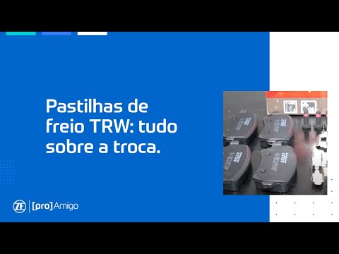 Pastilhas de freio TRW com tecnologia COTEC