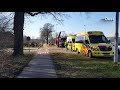Auto belandt in de sloot na botsing in Ambt Delden