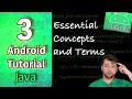 Android App Development Tutorial 3 - Essential Concepts and Terms | Java