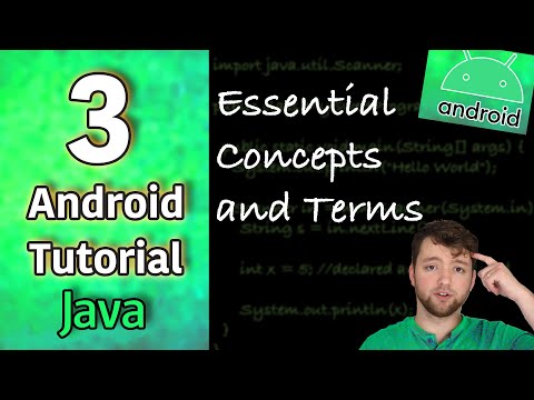 Android App Development Tutorial 3 Essential Concepts and Terms | Java
