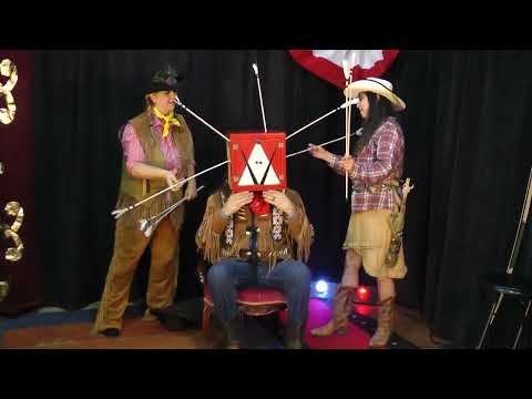 MagicVision Buffalo Bill's Arrow Head Illusion Abbott's Vintage Magic