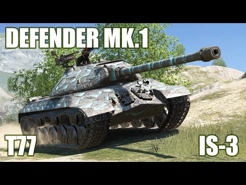 IS-3, T77 & Defender MK.1 ● WoT Blitz