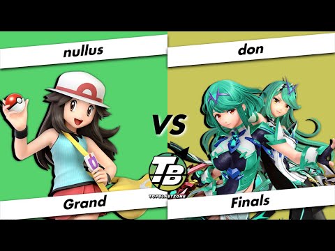 Top Blastzone 3 Grand Finals - nullus (Pokémon Trainer) Vs. don (Pyra & Mythra) - SSBU