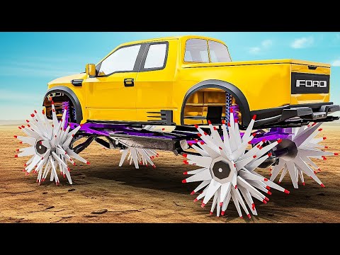 Reaper Wheels vs Stairs in GTA 5