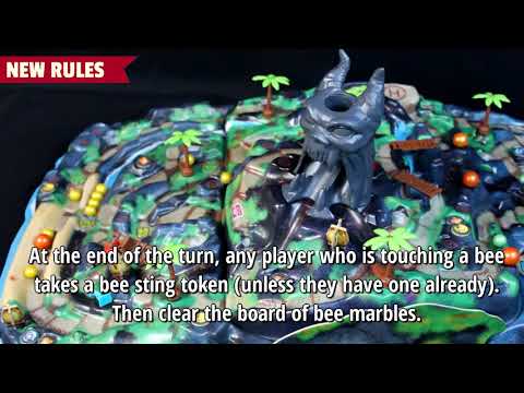 Fireball Island: Crouching tiger, hidden bees - How to play