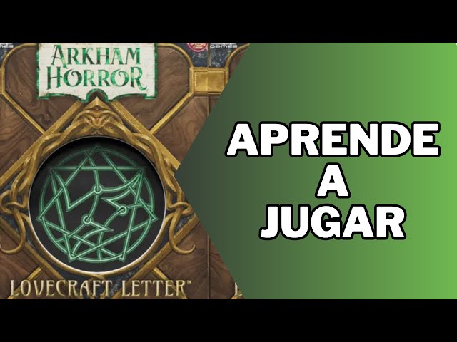 Vídeo relacionado con Z-Man Games | Arkham Horror Lovecraft Letter | Juego de Cartas | A Partir de 14 Años | De 2 a 6 Jugadores | 30-45 Minutos por Partida | Español