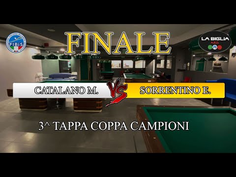SORRENTINO (M) vs CATALANO (2) FINALE  Coppa Campioni