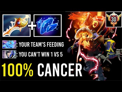 1v5 Feeder Team They Think its Over But.. 1 Sec Kill GM Clinkz Rapier Can't Kill 0 Deaths WTF Dota 2