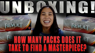 How many packs does it take to find a Masterpiece? Aether Revolt Unboxing! Magic: the Gathering