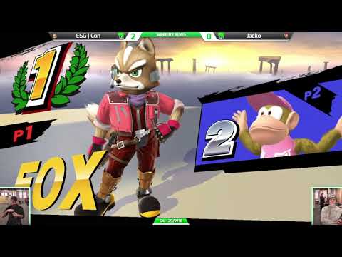 Revival of SA 2 - Smash 4 - ESG | Con (Fox) vs Jacko (Diddy Kong) - Winners Semis
