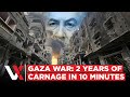 Gaza War 2nd Anniversary Israel Vs Hamas 2 Years 2 Million Displaced No Ceasefire VERTEX