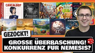 Gezockt! Stationfall, Cantaloop 3, Hitsten, My Farm Shop, Aventuria, Discordia, Cartaventura, uvm.