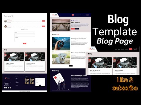 Blog Page part-5 | React Blog Template using Styled Components and Smooth Scrolling