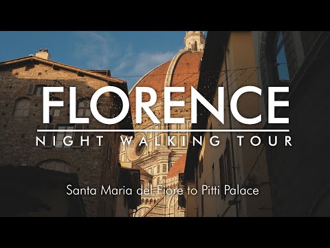 Florence Italy Evening Walking Tour in Winter - Santa Maria del Fiore to Pitti Palace
