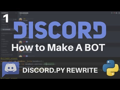 Discord py Rewrite Tutorial 1 How to Create a Discord Bot With Python