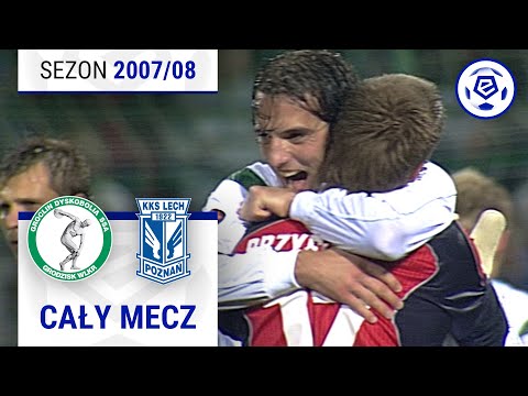 (1/2) Dyskobolia Grodzisk Wielkopolski - Lech Poznań | CAŁY MECZ | Ekstraklasa 2007/08 | 11. Kolejka