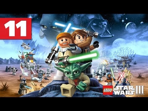 Lego Star Wars 3: The Clone Wars - Walkthrough - Part 11 - [Lair Of Grievous] - Soup And Scarf