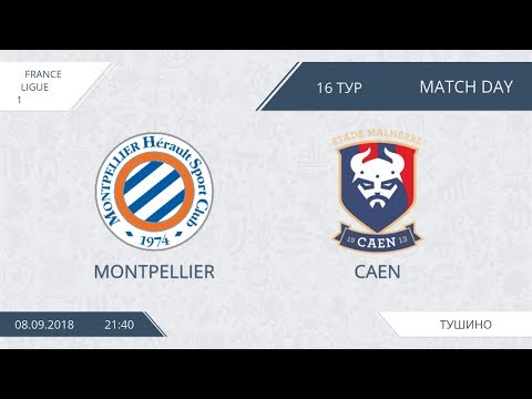 AFL18. France. Ligue 1. Day 16. Montpellier - Caen
