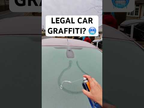 Is This Car Graffiti Legal?