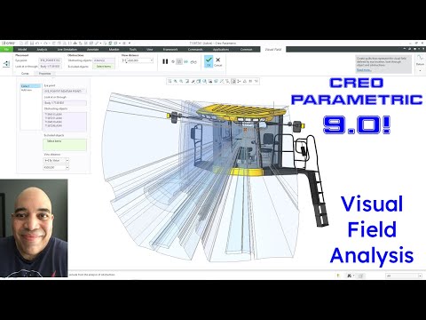 Creo Parametric 9.0 - Visual Field Analysis (2022)