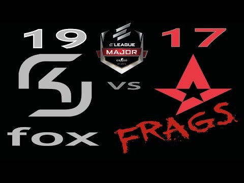 ELEAGUE MAJOR Sk vs Astralis all SK| fox rounds with frags
