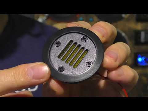 Подбираю конденсатор к твитеру для фильтрации сигнала. 4Ом 1.5, 2.2, 3.3 мкФ шелк, рупор, лента