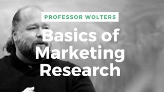 Basics of Marketing Research