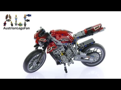 Vidéo LEGO Technic 8051 : La moto