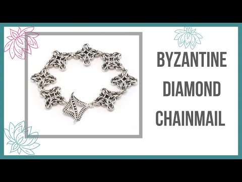 Byzantine Diamond Chainmail Tutorial - Beaducation.com