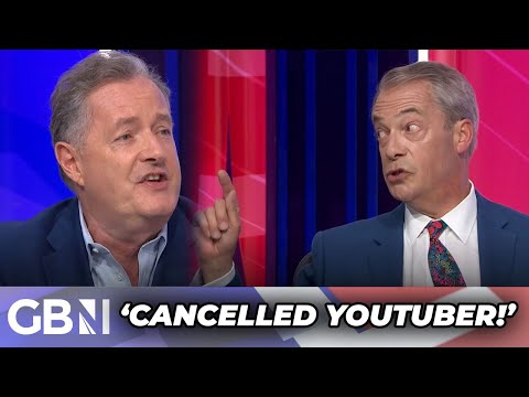 Piers Morgan believes in 'ABSOLUTELY NOTHING': Nigel Farage SLAMS 'cancelled Youtuber'