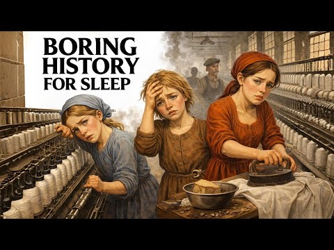 🕯️🏭👧 The Factory Orphans — Girls Who Worked 14-Hour Days and Never Left the Mill📜😴 History for Sleep