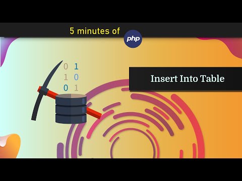 Insert Into Database Table - Simple Technique