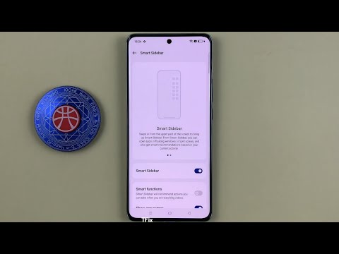 Smart function in smart sidebar on OPPO Reno10 5G Android 13
