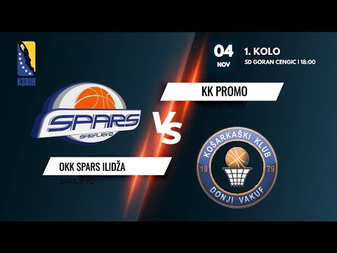 OKK SPARS ILIDŽA VS PROMO - 2. KOLO - KSBIH - 2022/2023