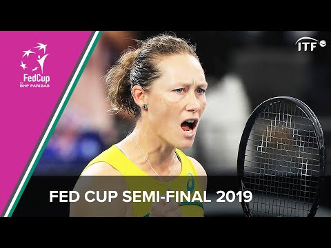 Australia vs Belarus | Fed Cup 2019 | Semi Final Highlights