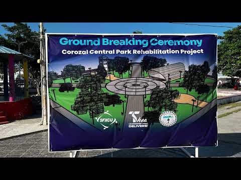 Corozal Central Park Set for Major Rehabilitation Project