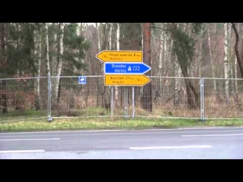 Halbseitige Sperrung auf B96 - ELSTERWELLE